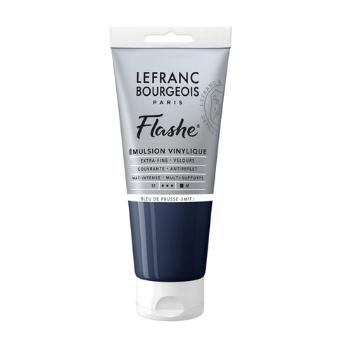 LFB FLASHE ACRYL 80ML TUBE PREUSSISCHBLAU