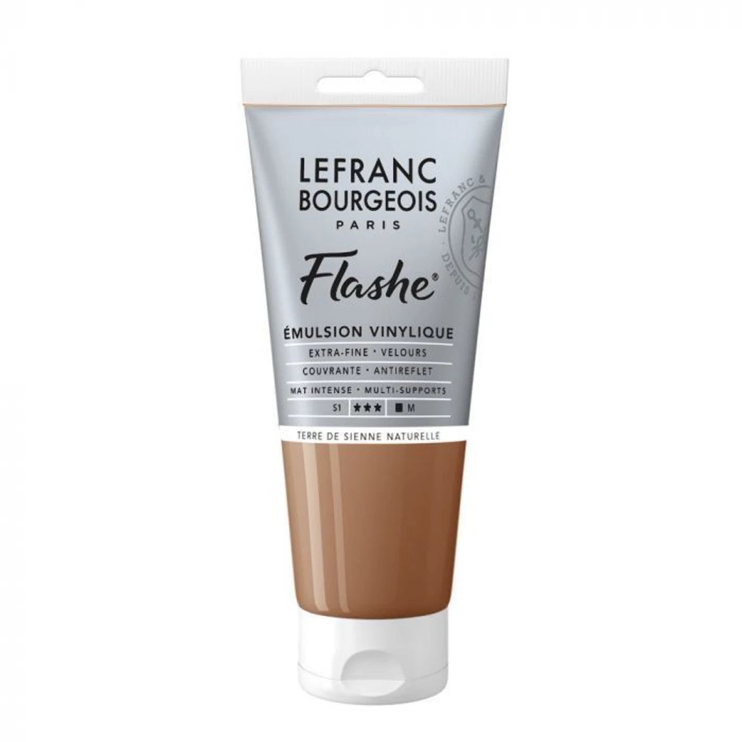 LFB FLASHE ACRYL 80ML TUBE SIENA NATUR