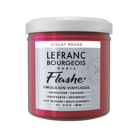 LFB FLASHE ACRYL 125ML TOPF ROTVIOLETT