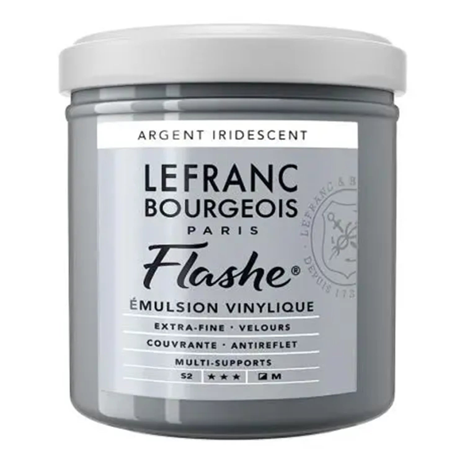 LFB FLASHE ACRYL 125ML TUBE IRISIERENDES SILBER