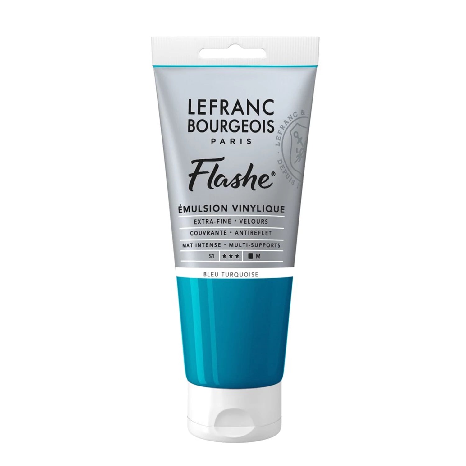 LFB FLASHE ACRYL 80ML TUBE TÜRKISBLAU