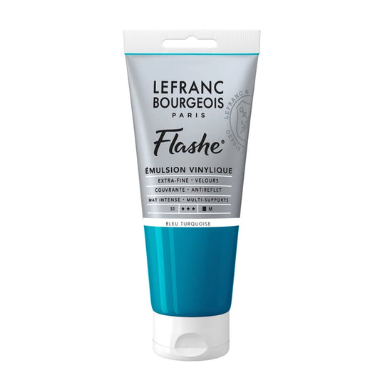 LFB FLASHE ACRYL 80ML TUBE TÜRKISBLAU