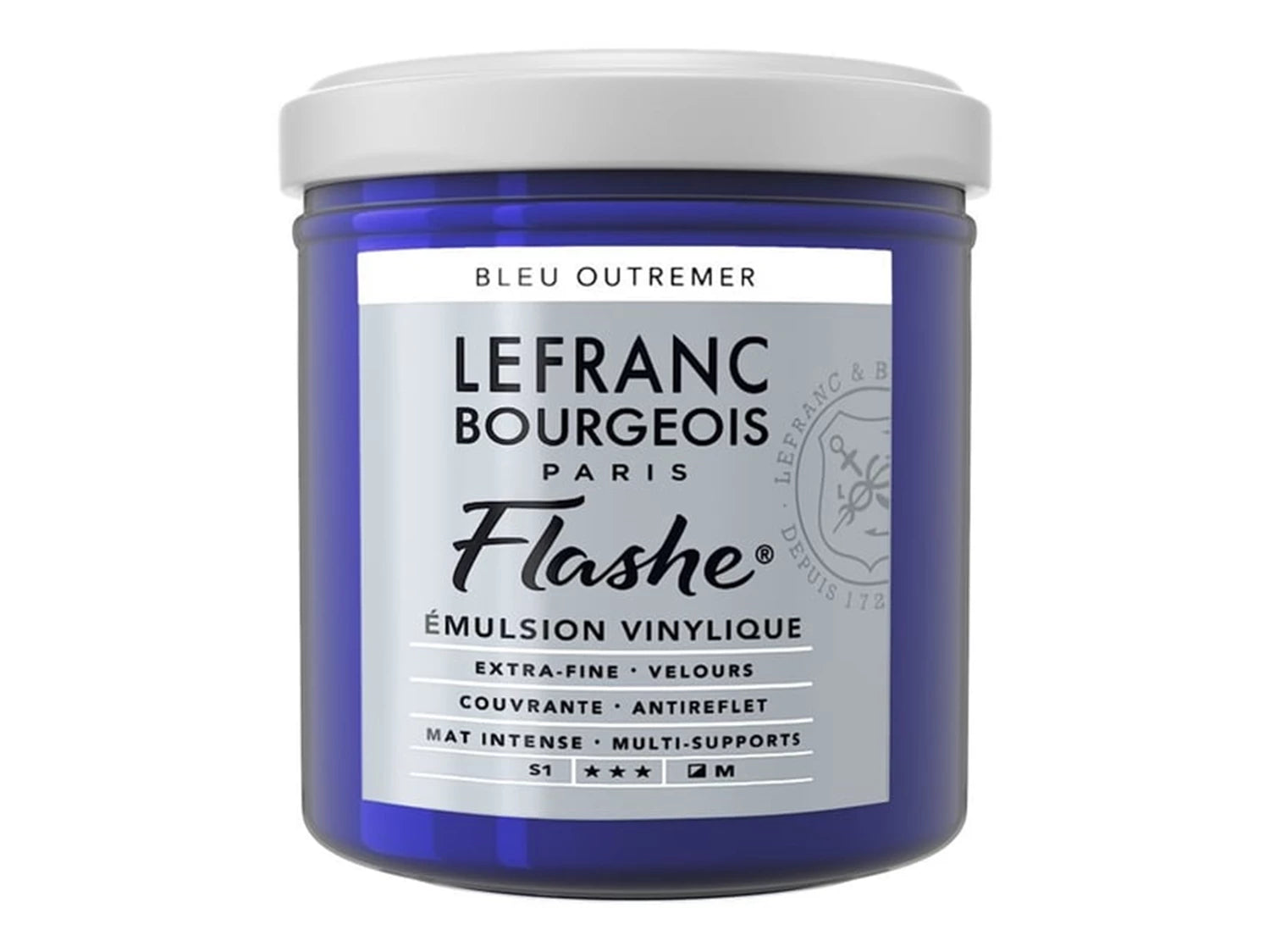 LFB FLASHE ACRYL 125ML TOPF ULTRAMARINBLAU