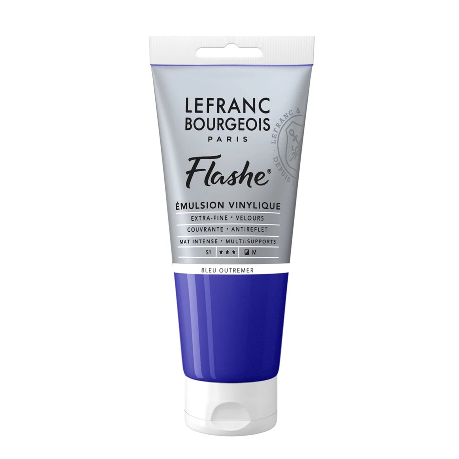 LFB FLASHE ACRYL 80ML TUBE ULTRAMARINBLAU