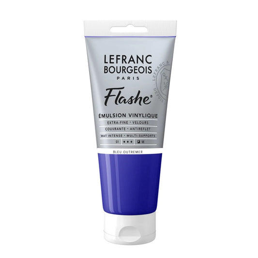 LFB FLASHE ACRYL 80ML TUBE ULTRAMARINBLAU