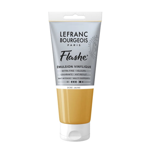 LFB FLASHE ACRYL 80ML TUBE GELBER OCKER