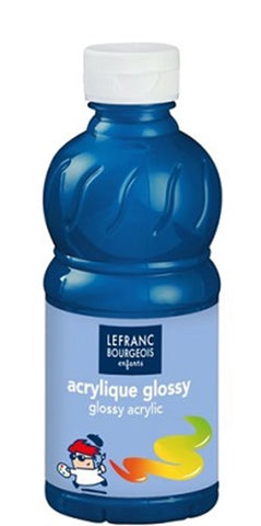 LFB GLOSSY ACRYLFARBE 250ML FLASCHE - PRIMÄRBLAU
