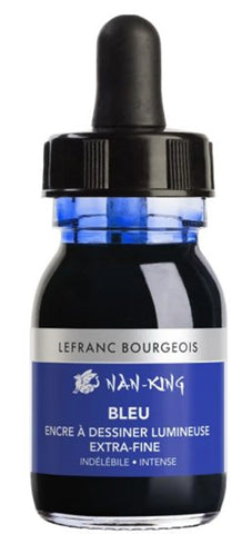 LFB NAN KING ZEICHENTUSCHE 30ML FLASCHE - BLAU