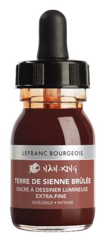 LFB NAN KING ZEICHENTUSCHE 30ML FLASCHE - SIENA GEBRANNT
