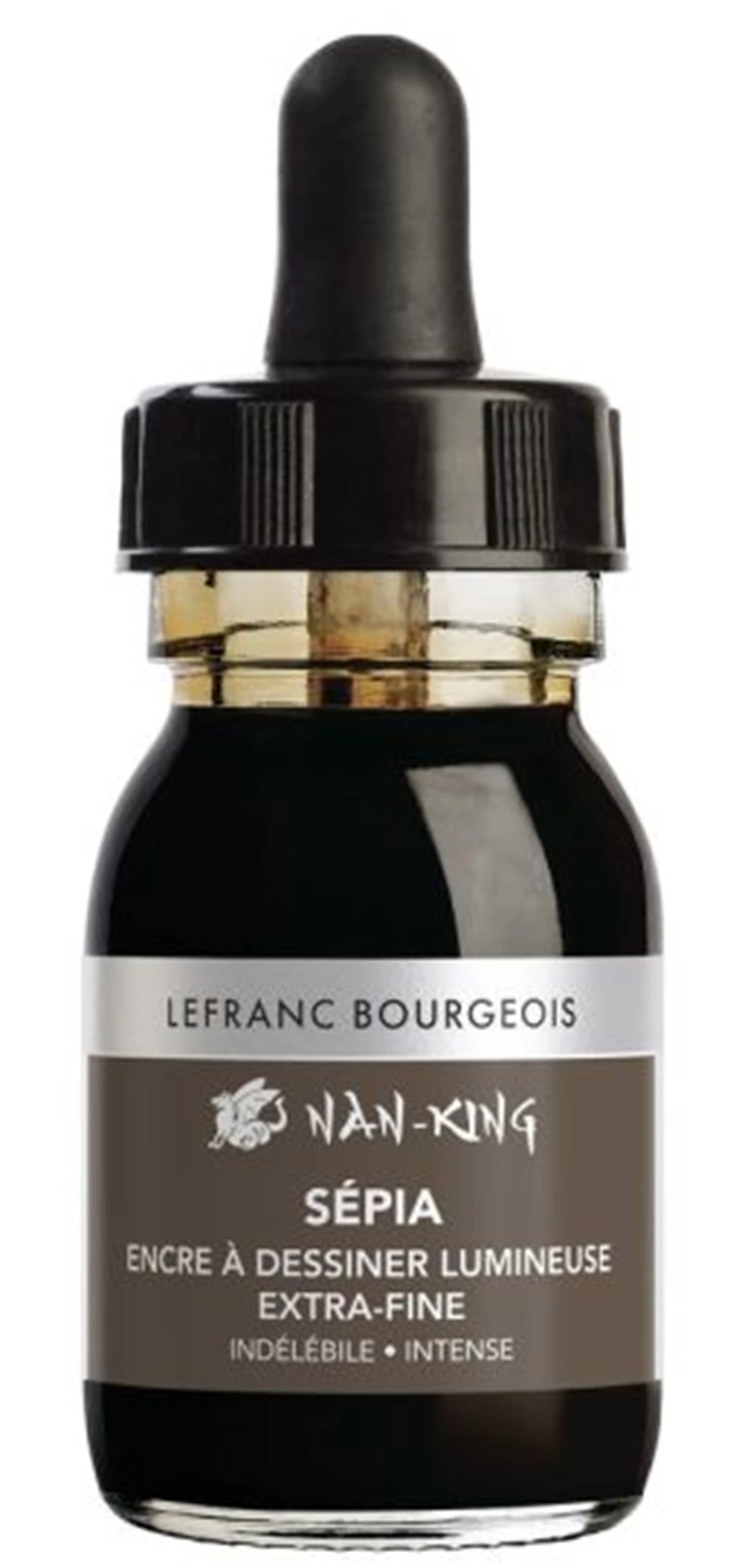 LFB NAN KING ZEICHENTUSCHE 30ML FLASCHE - SEPIA