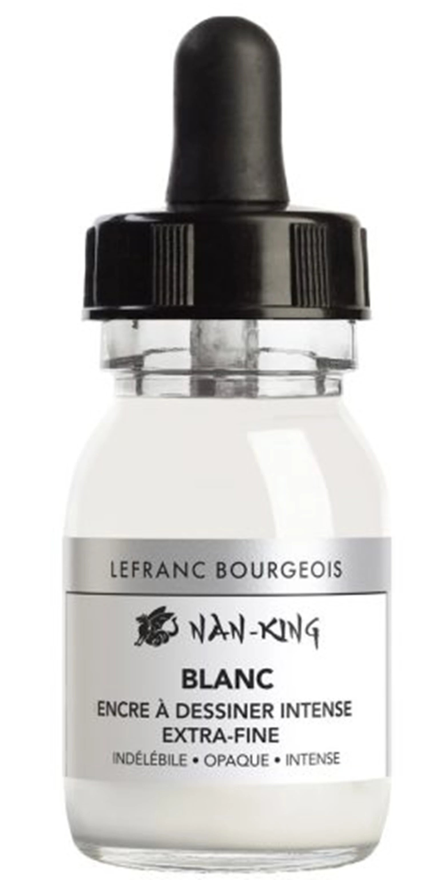 LFB NAN KING ZEICHENTUSCHE 30ML FLASCHE - WEISS