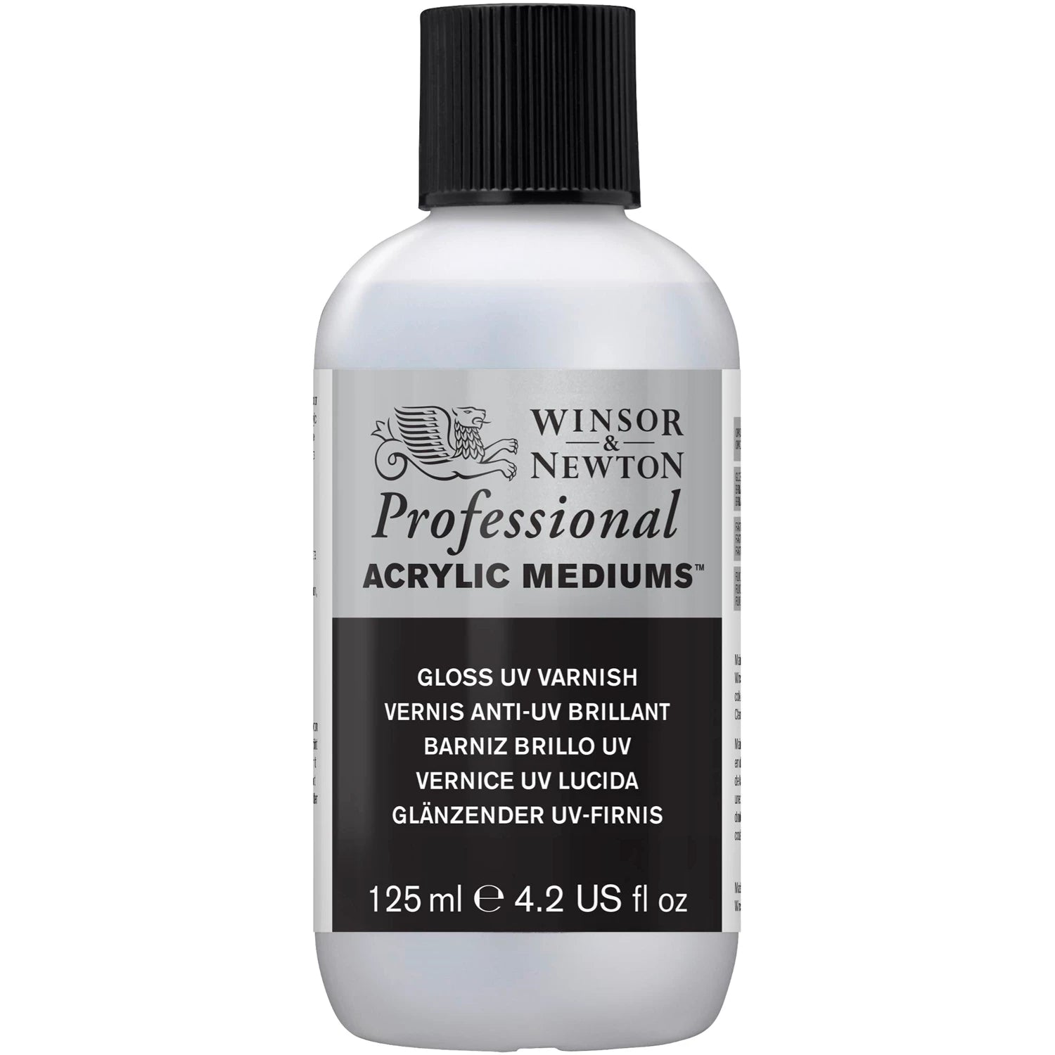 W&N PROF. ACRYL MALMITTEL UV-FIRNIS GLÄNZEND 125ML FLASCHE