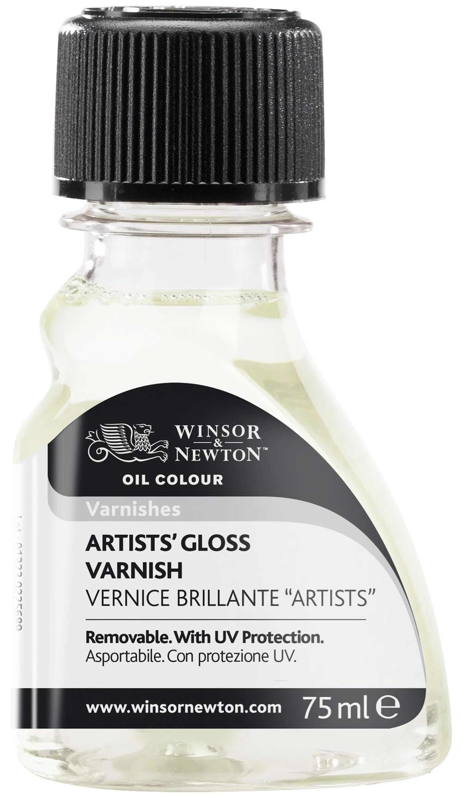 W&N ADDITIF HUILE ARTISTS' VERNIS BRILLANT 75ML