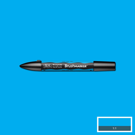 W&N PROMARKER BRUSH CYAN (C847)