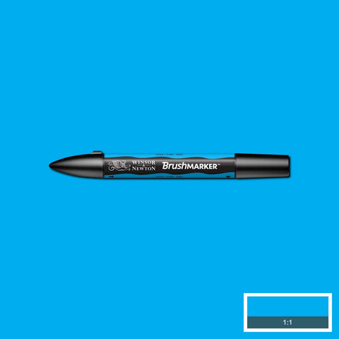 W&N PROMARKER BRUSH CYAN (C847)