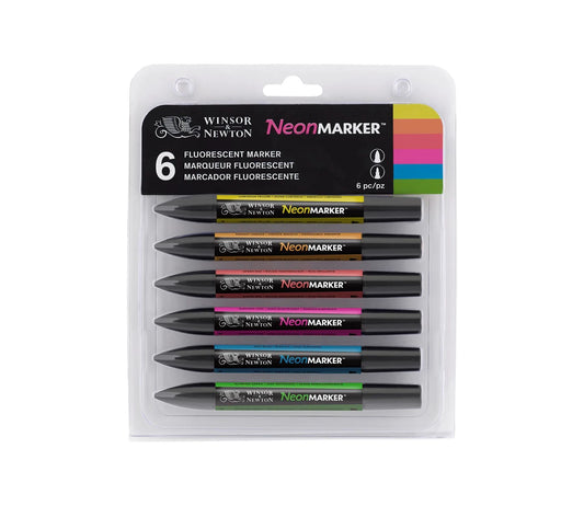 W&N PROMARKER NEON 6ER SET