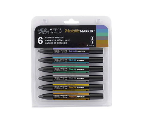 W&N PROMARKER METALLIC 6ER SET 1