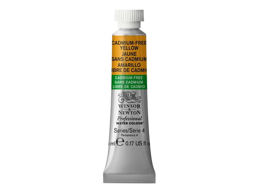 W&N PROF. WATER COLOUR 5ML TUBE KADMIUMFREI GELB