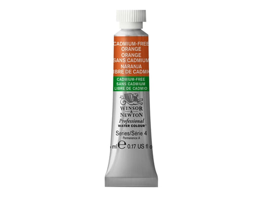 W&N PROF. WATER COLOUR 5ML TUBE KADMIUMFREI ORANGE