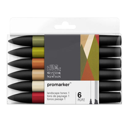 W&N PROMARKER 6ER SET LANDSCHAFT 1