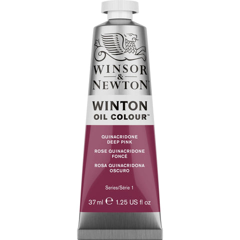 W&N WINTON ÖLFARBE 37ML TUBE QUINACRIDONE DUNKEL PINK