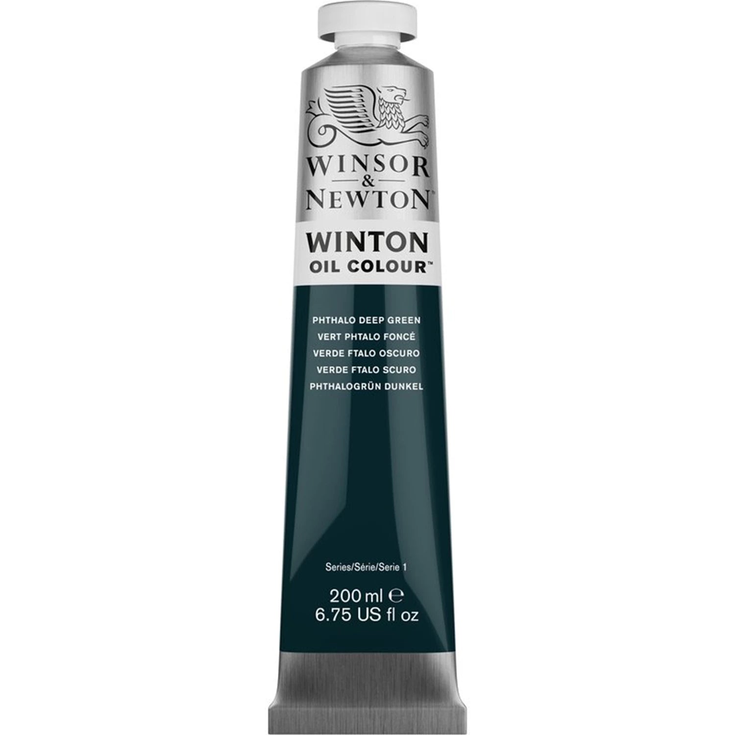 W&N WINTON ÖLFARBE 200ML TUBE PHTHALO DUNKELGRÜN