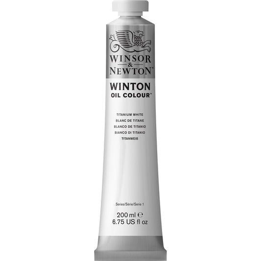 W&N WINTON ÖLFARBE 200ML TUBE TITANWEISS