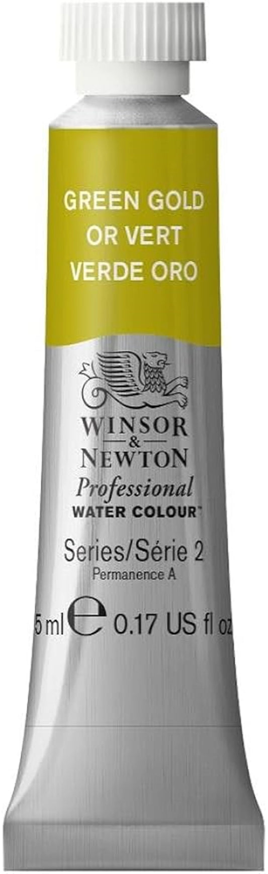 W&N PROF. WATER COLOUR 5ML TUBE GRÜNGOLD