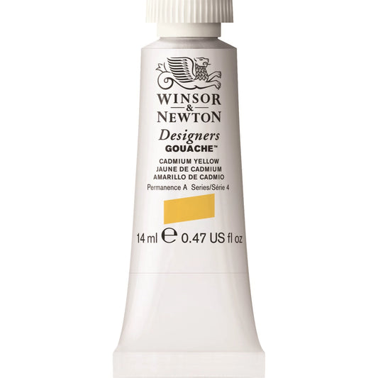 W&N DESIGNERS GOUACHE 14ML TUBE KADMIUMGELB