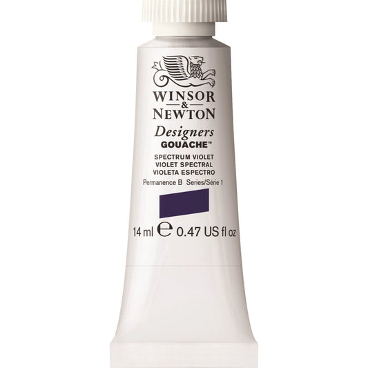 W&N DESIGNERS GOUACHE 14ML TUBE SPEKTRUMVIOLETT