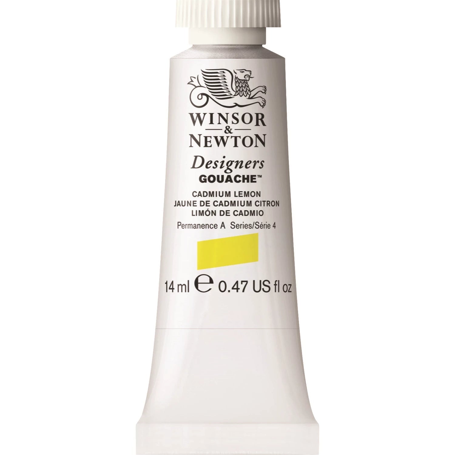 W&N DESIGNERS GOUACHE 14ML TUBE KADMIUMZITRON