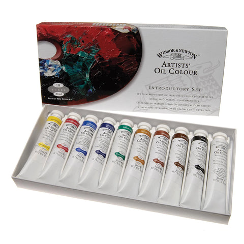 W&N ARTISTS' ÖLFARBE EINFÜHRUNGS SET 10 X 21ML TUBEN