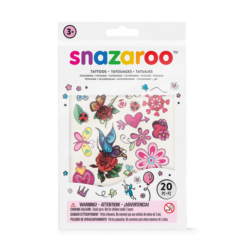 SNAZAROO 20 TATTOOS FANTASIE