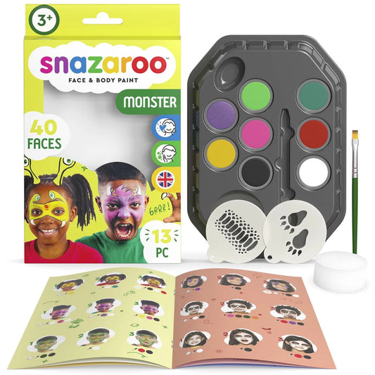 SNAZAROO SCHMINKSET 13 TEILE MONSTER