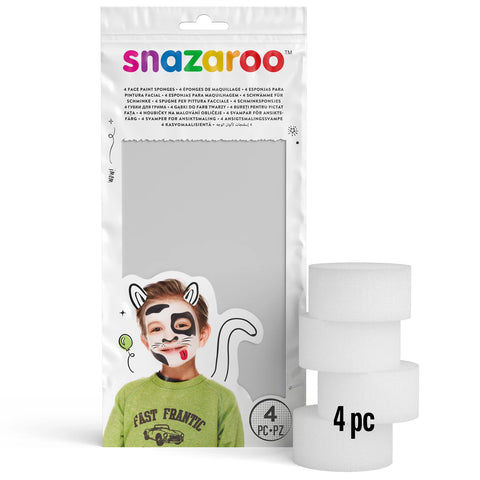 SNAZAROO SET 4 SCHMINKSCHWÄMME