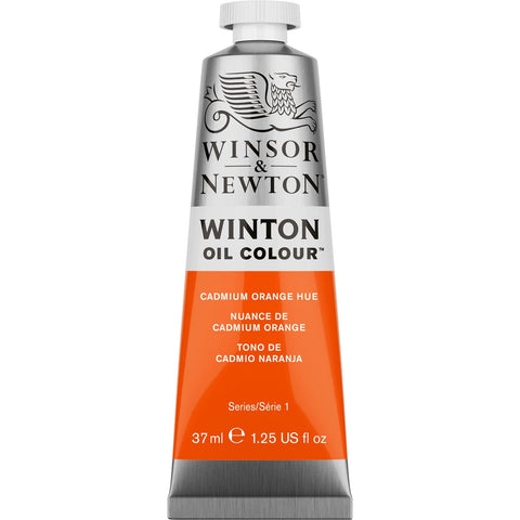 W&N WINTON ÖLFARBE 37ML TUBE KADMIUM ORANGE FARBTON