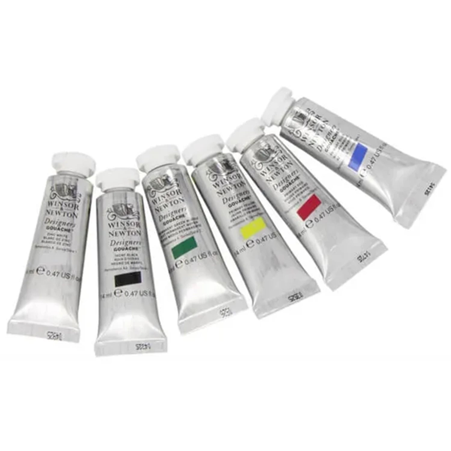 W&N DESIGNERS GOUACHE PRIMÄRFARBEN 6 X 14ML TUBEN