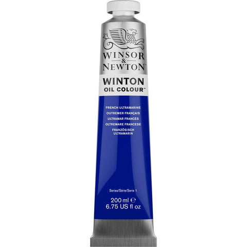 W&N WINTON ÖLFARBE 200ML TUBE FRANZÖSISCH ULTRAMARIN