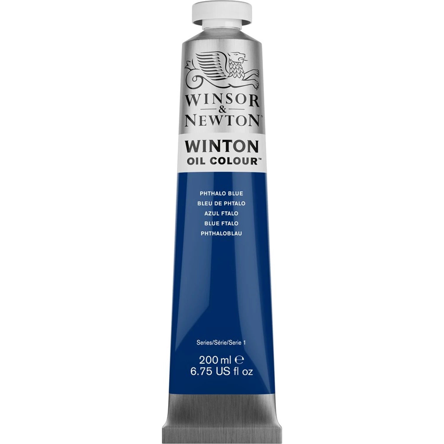 W&N WINTON ÖLFARBE 200ML TUBE PHTHALOBLAU