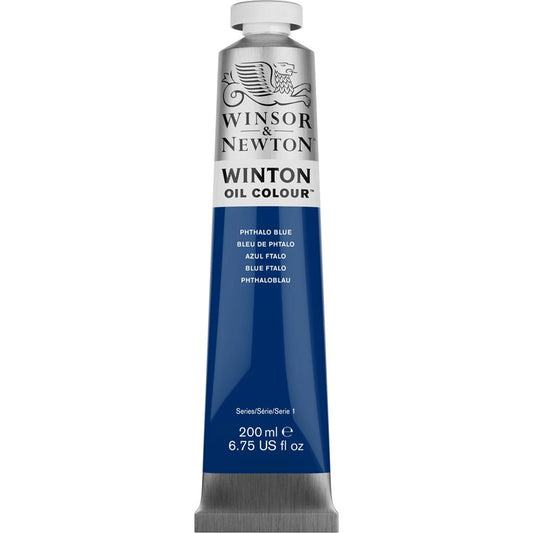 W&N WINTON ÖLFARBE 200ML TUBE PHTHALOBLAU