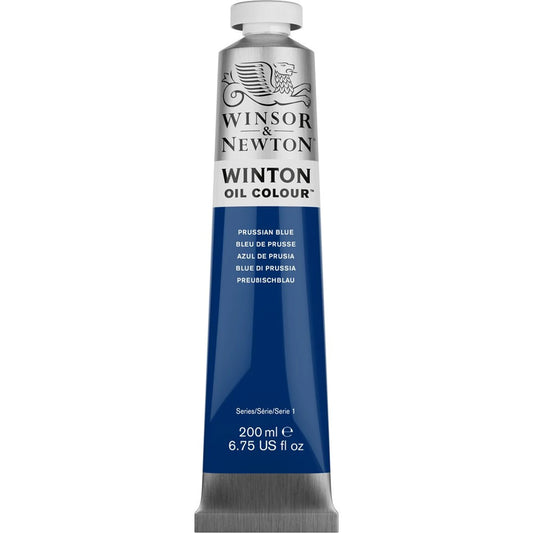 W&N WINTON ÖLFARBE 200ML TUBE PREUSSISCHBLAU