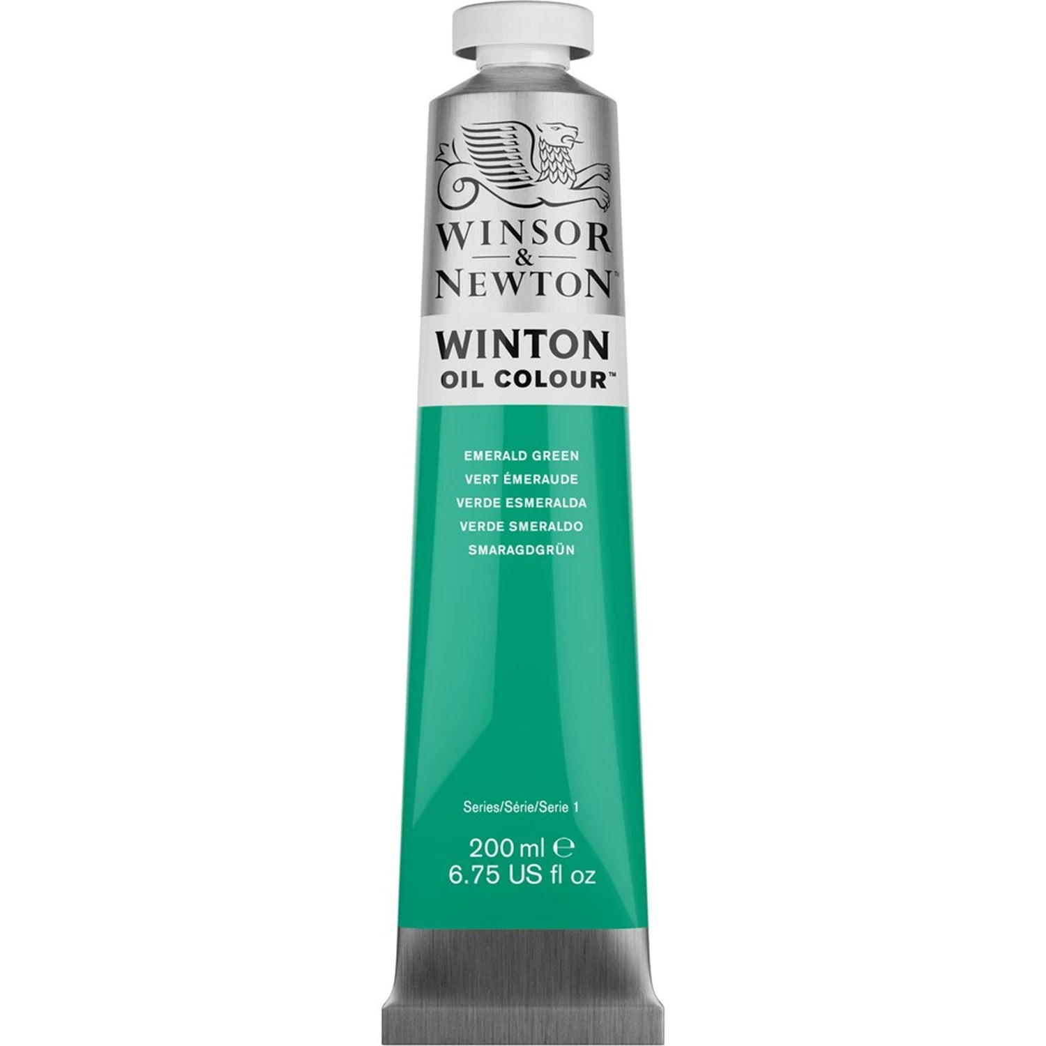 W&N WINTON ÖLFARBE 200ML TUBE SMARAGD -GRÜN