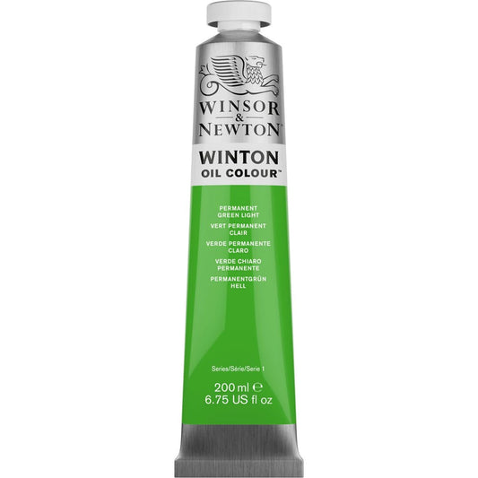 W&N WINTON ÖLFARBE 200ML TUBE PERMANENT GRÜN HELL