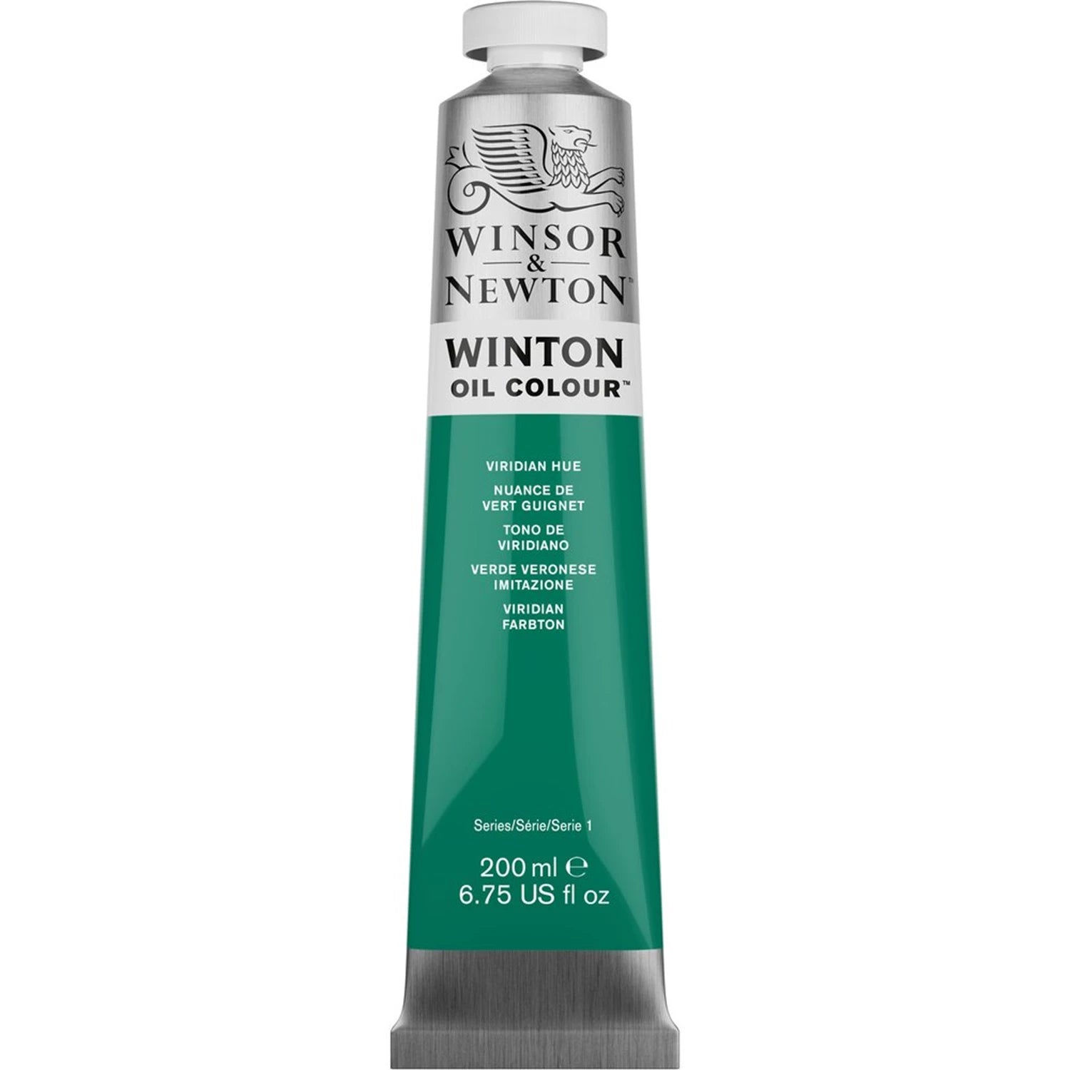 W&N WINTON ÖLFARBE 200ML TUBE VIRIDIAN FARBTON