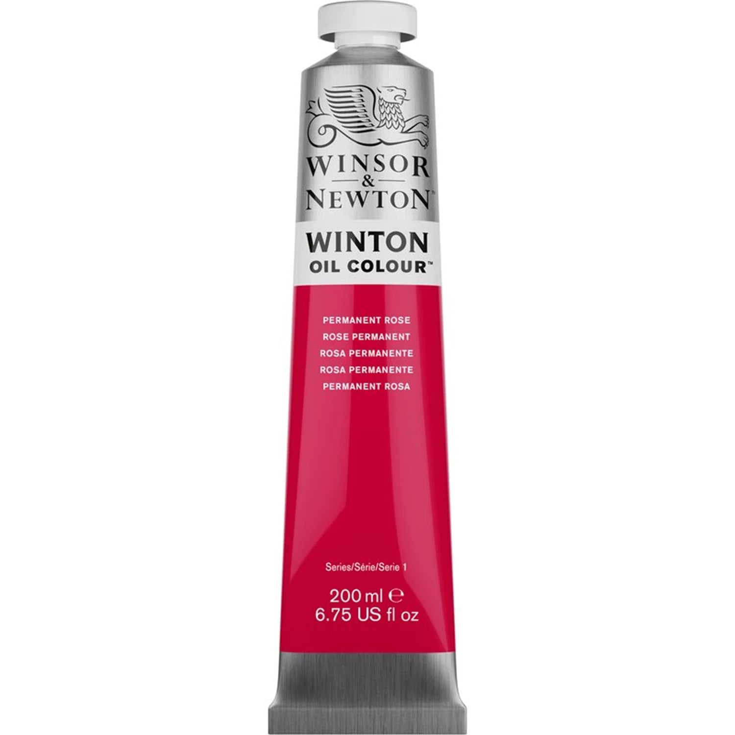 W&N WINTON ÖLFARBE 200ML TUBE PERMANENT ROSA