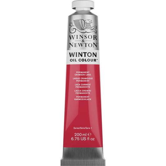 W&N WINTON ÖLFARBE 200ML TUBE PERMANENT KARMESINLACK