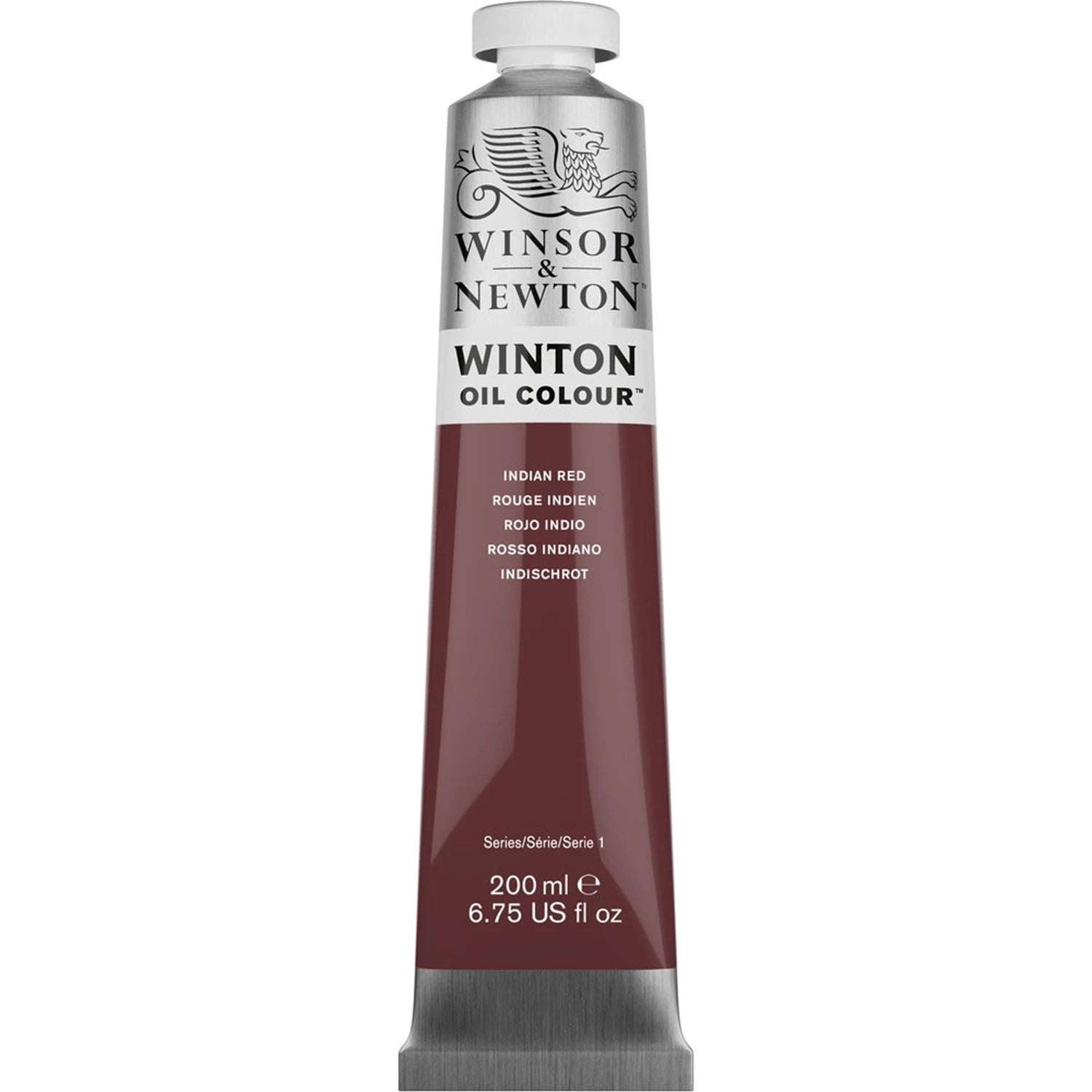 W&N WINTON ÖLFARBE 200ML TUBE INDISCHROT