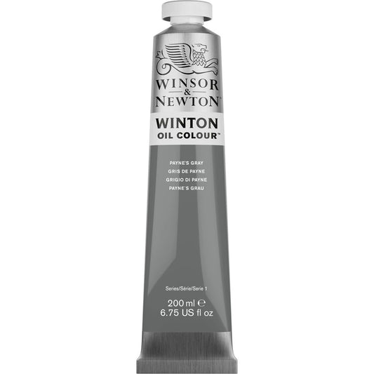 W&N WINTON ÖLFARBE 200ML TUBE PAYNE`S GRAU