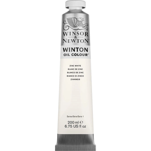 W&N WINTON ÖLFARBE 200ML TUBE ZINKWEISS