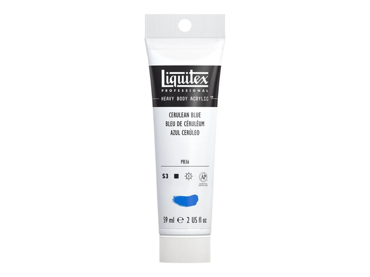 LQX PROF. HEAVY BODY ACRYLFARBE 59ML TUBE CÖLINBLAU